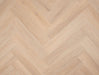SPC Click Vinyl Herringbone Flooring – Brown Oak – 128mm x 615mm – 6.5/0.5mm