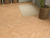 Natural Oak engineered oak herringbone flooring 70mm