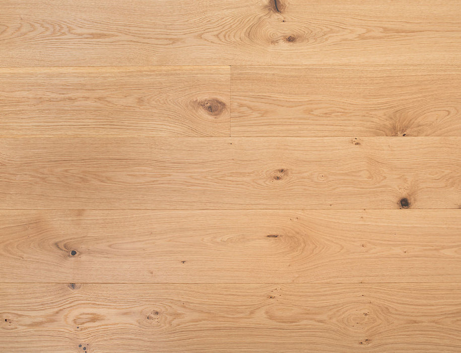 Engineered Oak Flooring – Natural Oak – Brushed & Lacquered – 190mm x 1900mm – 14/3mm