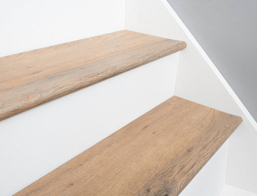Weathered Chestnut SPC Vinyl Stair Nosing
