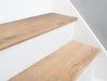 Warm Hazel Oak SPC Vinyl Stair Nosing