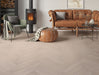Laminate Herringbone Flooring – Smoky Grey – Oakleigh Deluxe Helmsley – 100mm x 600mm – 12mm