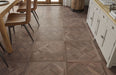 Grey Brown Oak engineered oak versailles flooring 600mm
