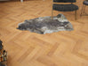Golden Oak engineered oak herringbone flooring 90mm