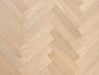Engineered Oak Herringbone Flooring – White Smoked Oak – Brushed & Oiled – 70mm x 350mm – 10/2.5mm