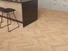 Natural Limed White Oak engineered oak herringbone flooring 70mm