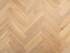 Engineered Oak Herringbone Flooring – Natural Limed White Oak – Brushed Lacquered – 70mm x 350mm – 10/2.5mm