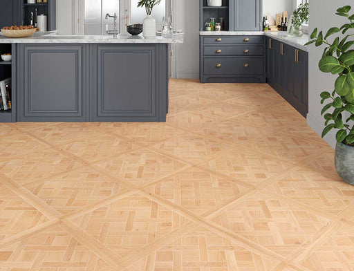 Whitewashed Oak engineered oak versailles flooring 600mm