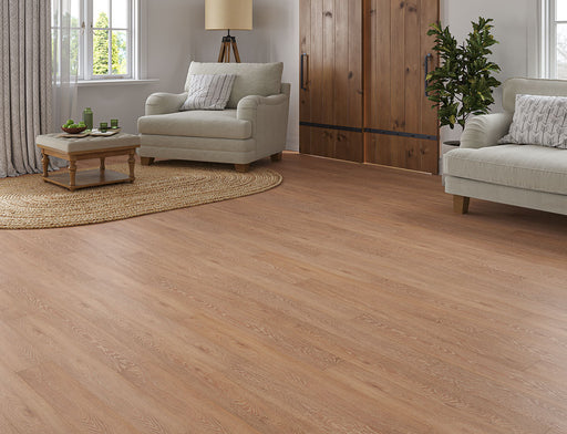 Laminate Flooring – Cocoa Brown – VarioClic Palermo – 134mm x 1204mm – 12mm