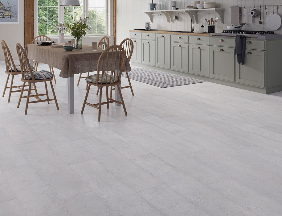 Laminate Tile Flooring – Silver Stone – VarioClic Fundo – 244mm x 1204mm – 8mm