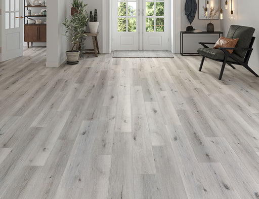 SPC Click Vinyl Flooring – Antique Light Grey – 180mm x 1220mm – 6.5/0.5mm