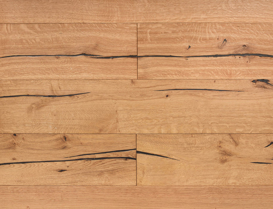 Engineered Oak Flooring – Golden Oak – Hand Sanded Matt Lacquered – 220mm x 2200mm – 15/4mm
