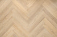 Light Oak LVT herringbone flooring