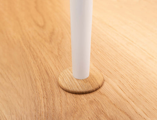 Lacquered Oak Pipe Covers