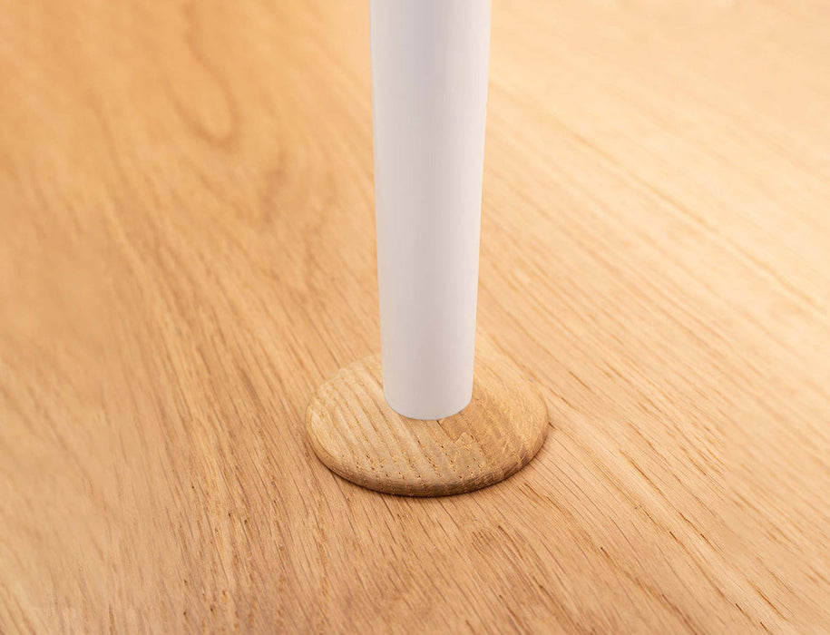 Lacquered Oak Pipe Covers