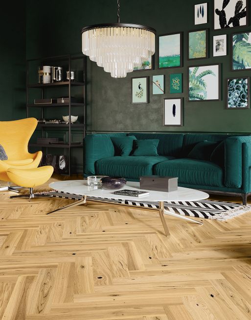 Bayswater Herringbone Vanilla Oak