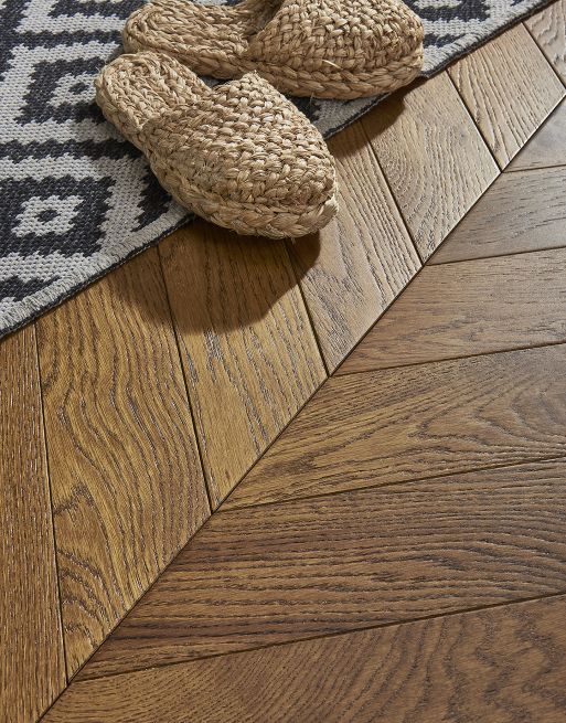 Cambridge Chevron Honeycomb Oak