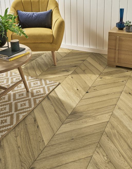 Cambridge Chevron Natural Oak