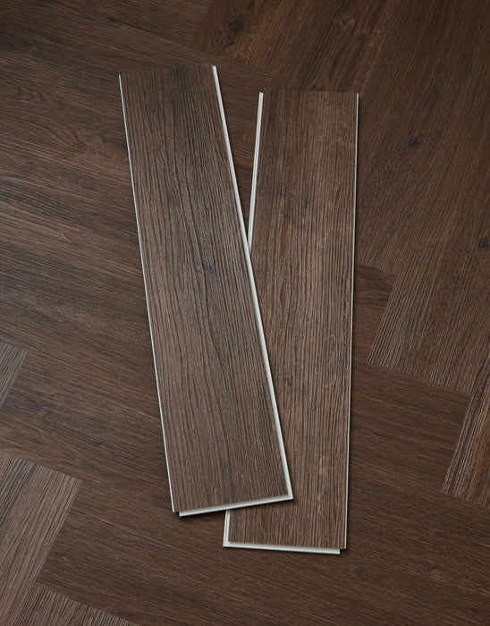 EvoCore Essentials Herringbone Hot Chocolate Oak