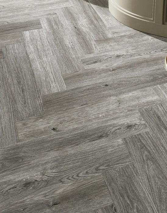 EvoCore Essentials Herringbone Earl Grey Oak