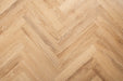 Grey Oak LVT herringbone flooring