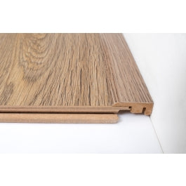 Rustic Oak Laminate End Profile – 1m
