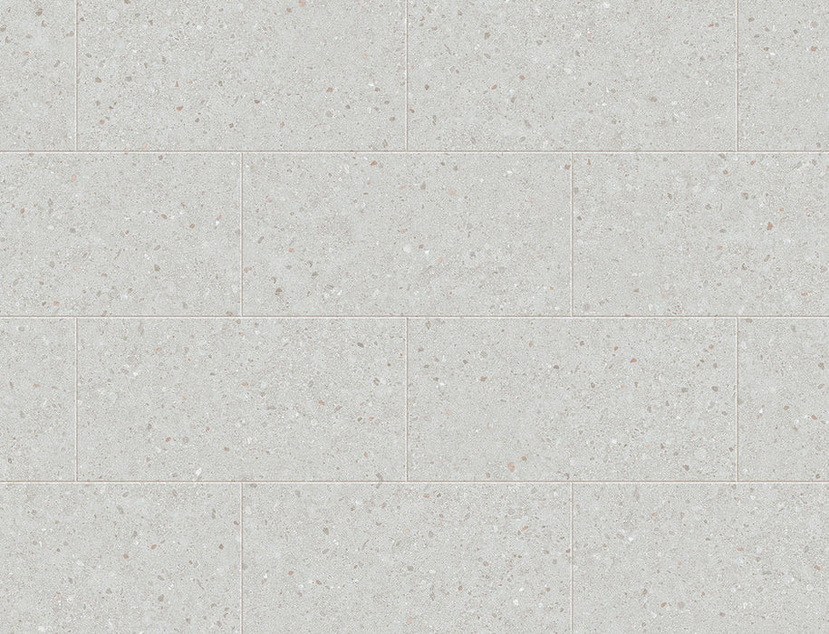 SPC Click Vinyl Tile Flooring – White Terrazzo – 300mm x 600mm – 6.5/0.5mm