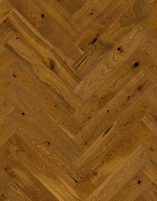 Marylebone Rich Toffee Oak Brushed & Lacquered Engineered Wood Flooring