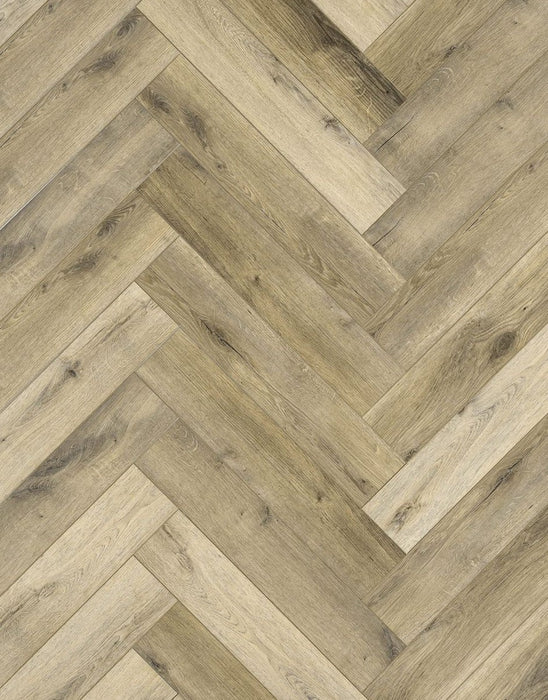 EvoCore Premium Herringbone Natural English Oak Flooring