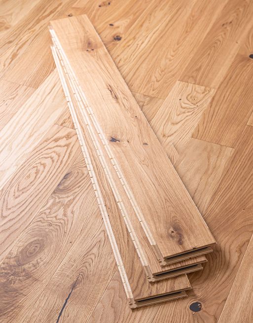 Kensington Natural Oak Brushed & Oiled Engineered Wood Flooring