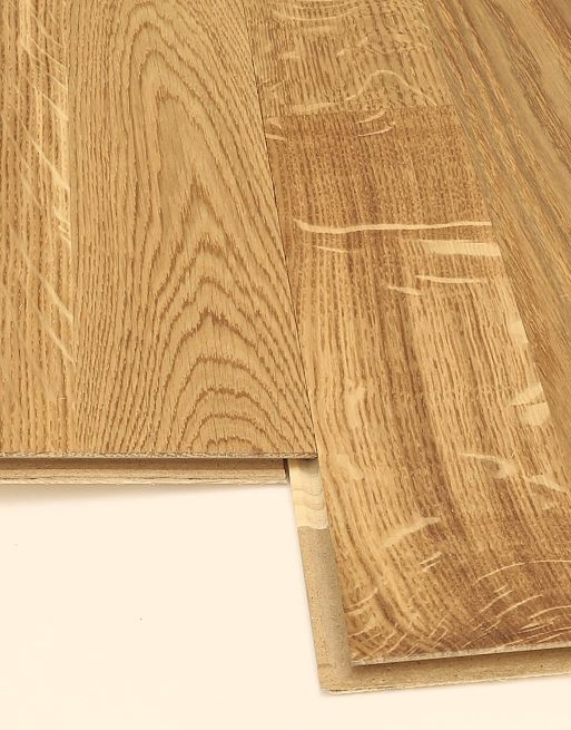 Boston Oak Lacquered Engineered Wood Flooring