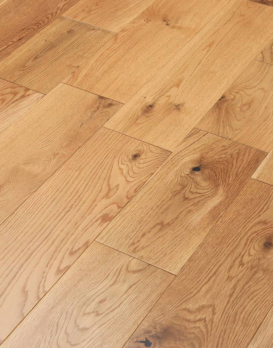 Manhattan Natural Oak Super Matt Lacquered Engineered Wood Flooring