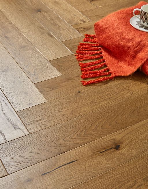 Bayswater Herringbone Golden Oak