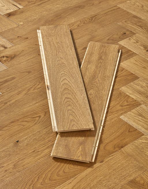 Bayswater Herringbone Golden Oak