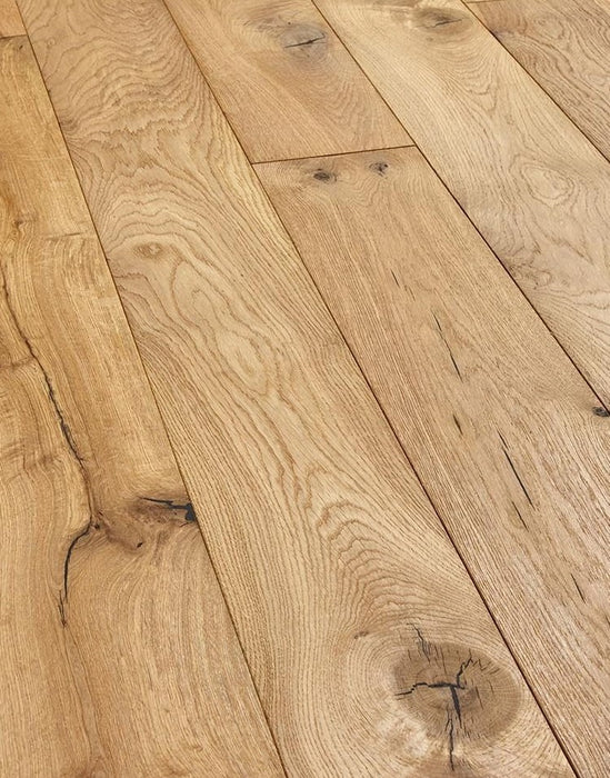 Manhattan Natural Oak Brushed & Oiled Engineered Wood Flooring