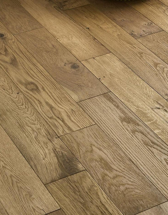 Loft Natural Oak Brushed & Oiled Engineered Wood Flooring