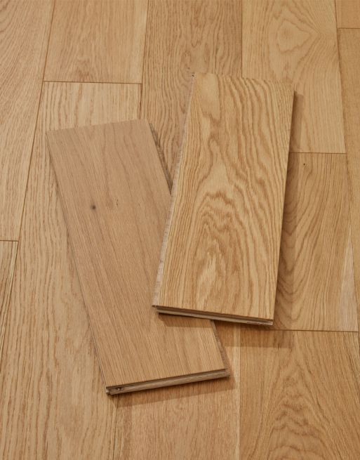Loft Prime Natural Brushed & Lacquered Engineered Wood Flooring
