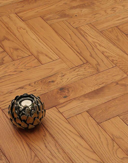 Park Avenue Herringbone Golden Oak