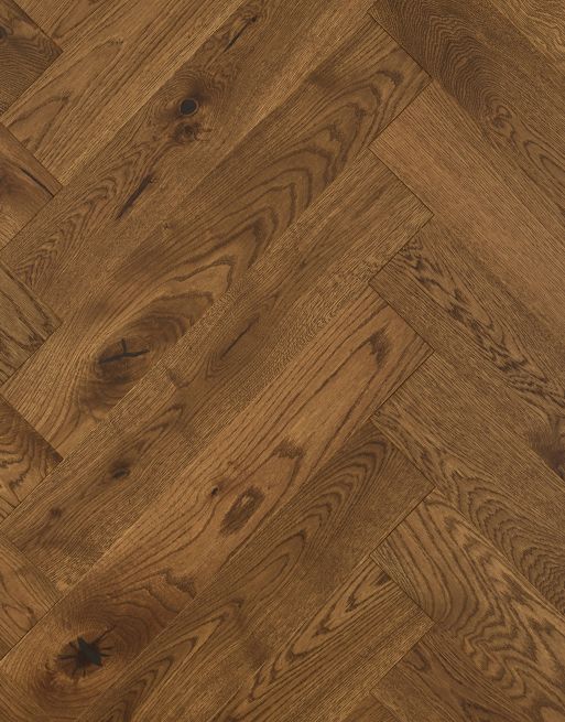 Marylebone Rich Toffee Oak Brushed & Lacquered Engineered Wood Flooring