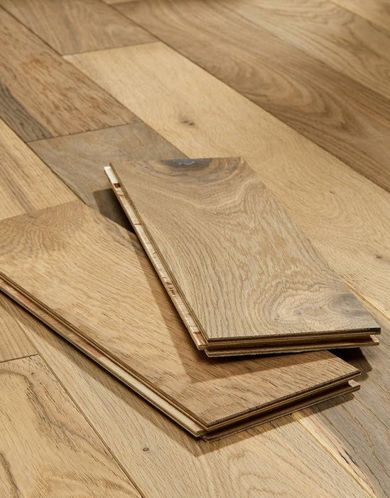 Studio Blonde Oak Brushed & Oiled Engineered Wood Flooring