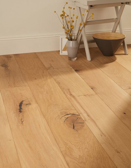 Weathered Bavarian Oak Brushed & Oiled Engineered Wood Flooring