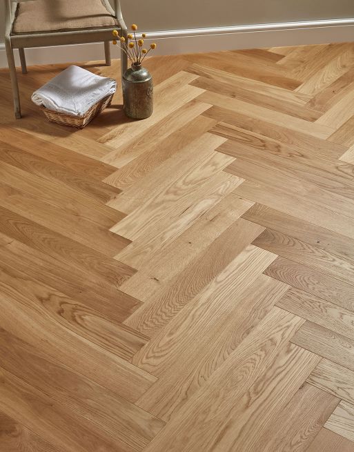 Bayswater Herringbone Natural Oak