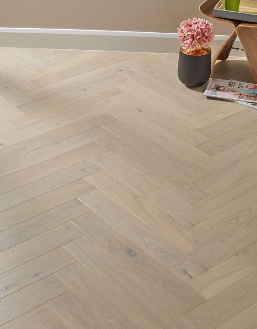 Bayswater Herringbone Cappuccino Oak