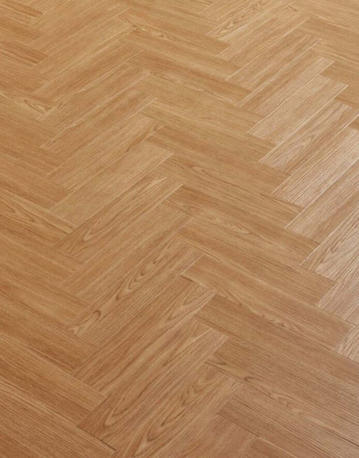 Classic Herringbone Natural Oak LVT Stick Down Flooring £29.99/m² xccscss.