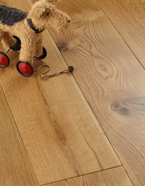 Grand Imperial Natural Oak Lacquered Engineered Wood Flooring £69.99/m² xccscss.