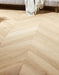 Chelsea Chevron Unfinished Oak Engineered Wood Flooring £84.99/m² xccscss.